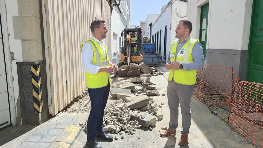 Comienzan las obras de la calle José Betancort en Arrecife