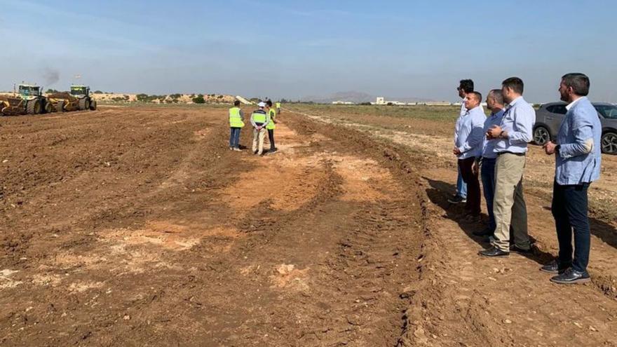 Inicio de las obras por la UTE Osepsa y José Díaz.