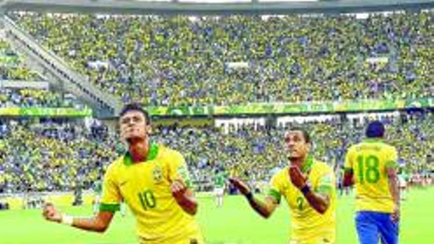 Brasil vive de Neymar