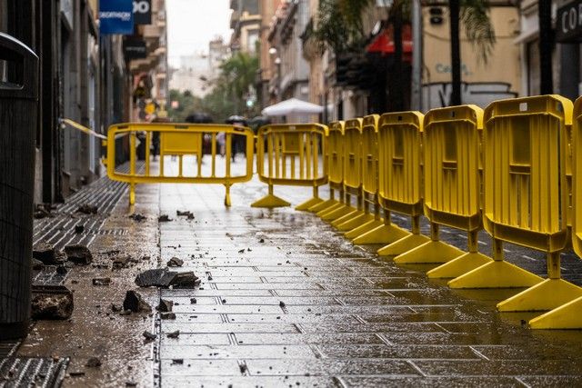 Efectos de la tormenta 'Hermine' en Tenerife