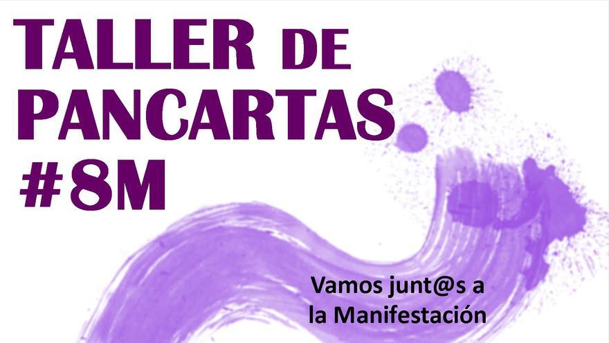 Taller de Pancartas para el 8M, el miércoles 1 de marzo en Firgas