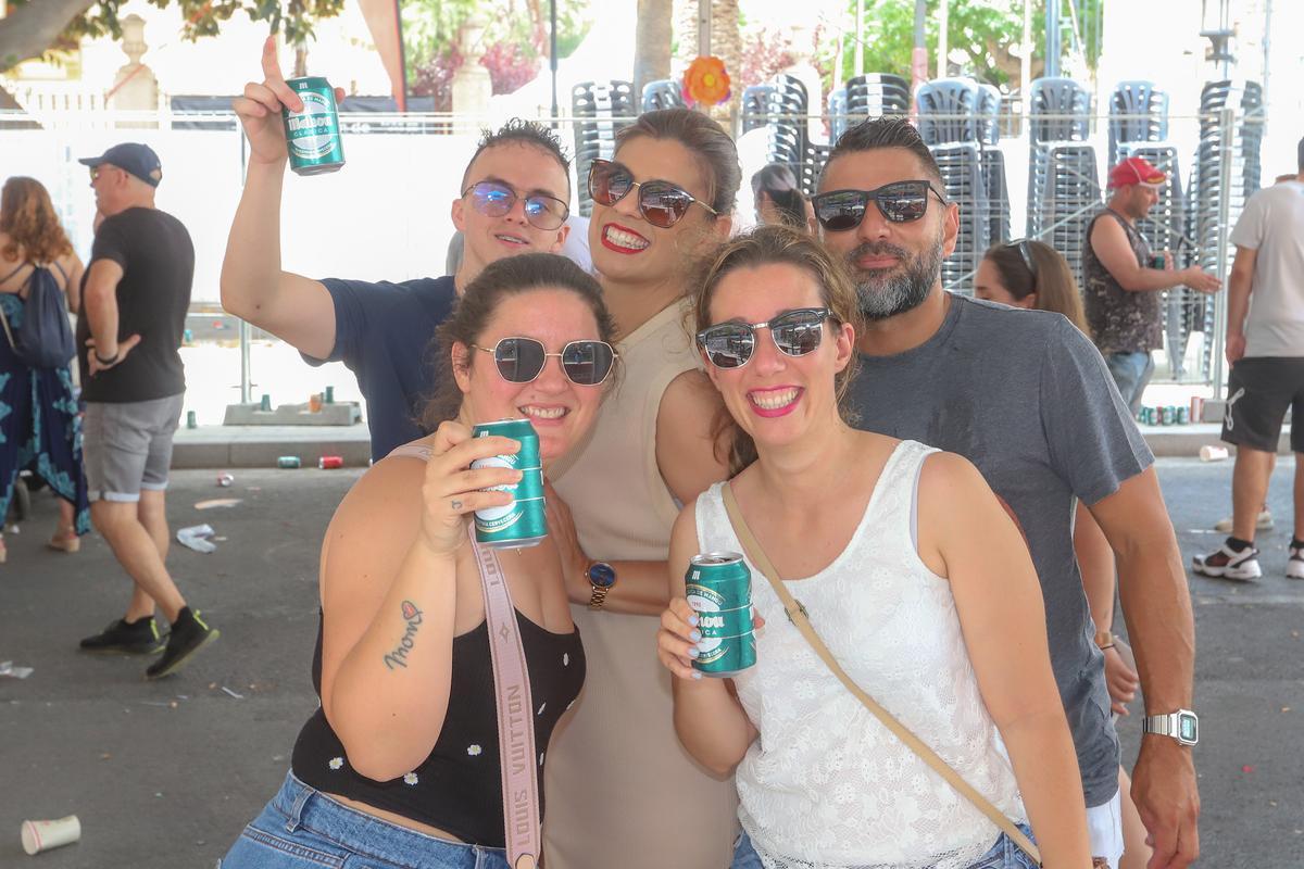 Segundo día de mascletá, pirotecnia Reyes Martí