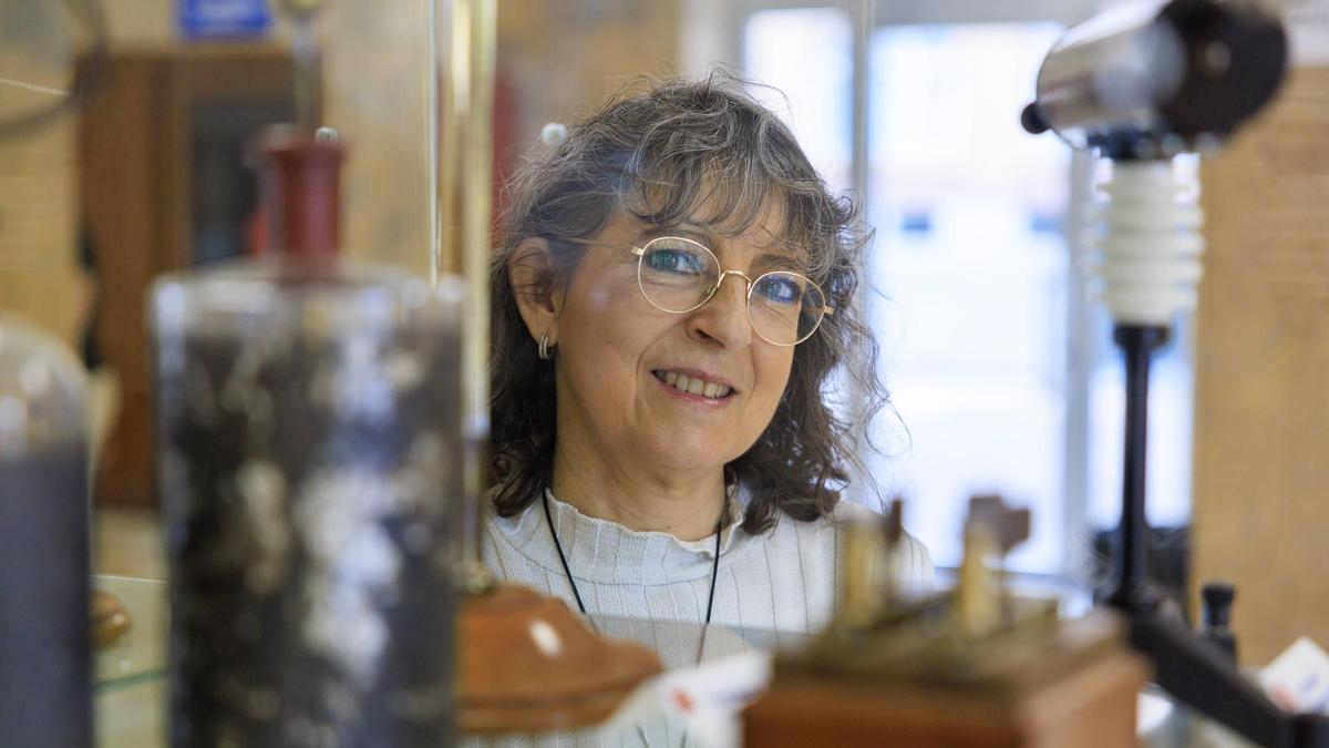 La científica aragonesa María Luisa Sarsa dirige el proyecto Anais desde el Laboratorio Subterráneo de Canfranc.