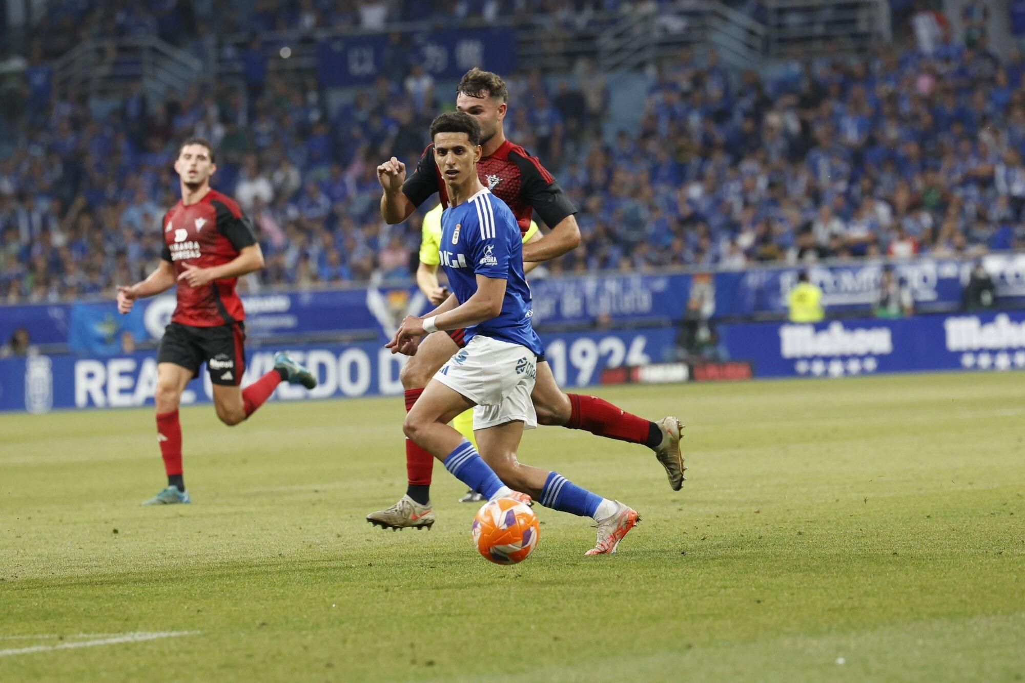 Así se vivió en el Carlos Tartiere la final del play-off entre el Real Oviedo y el Mirandés