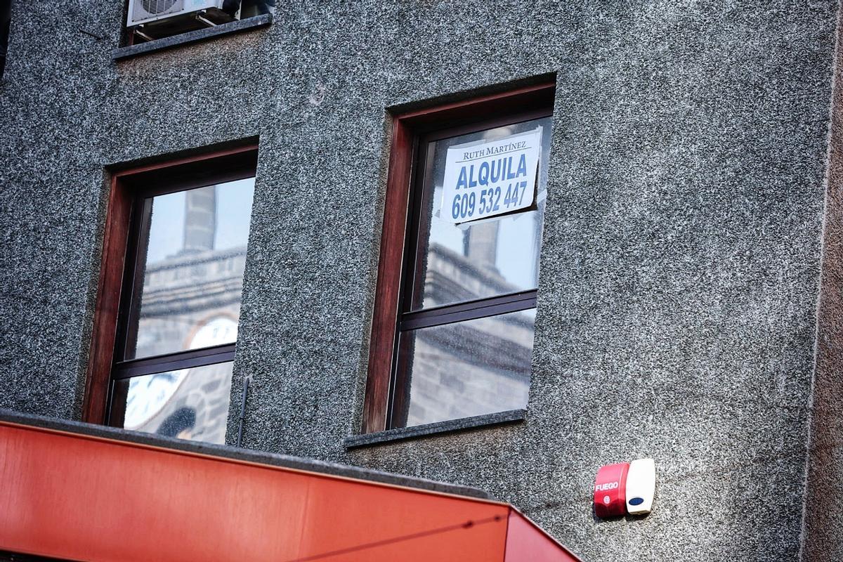 Una vivienda en alquiler