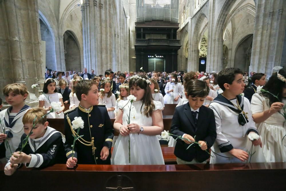 Celebración del Corpus Christi en Oviedo