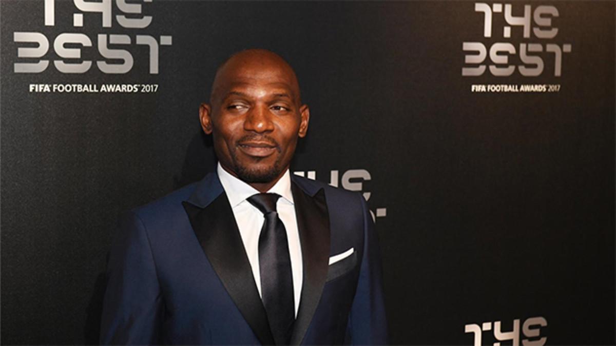 Geremi, ex futbolista de Camerún, en los 'The Best FIFA Awards 2017'