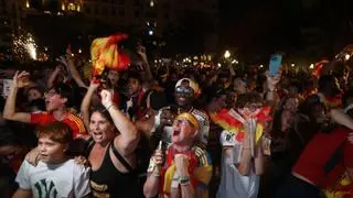Locura en las calles de València