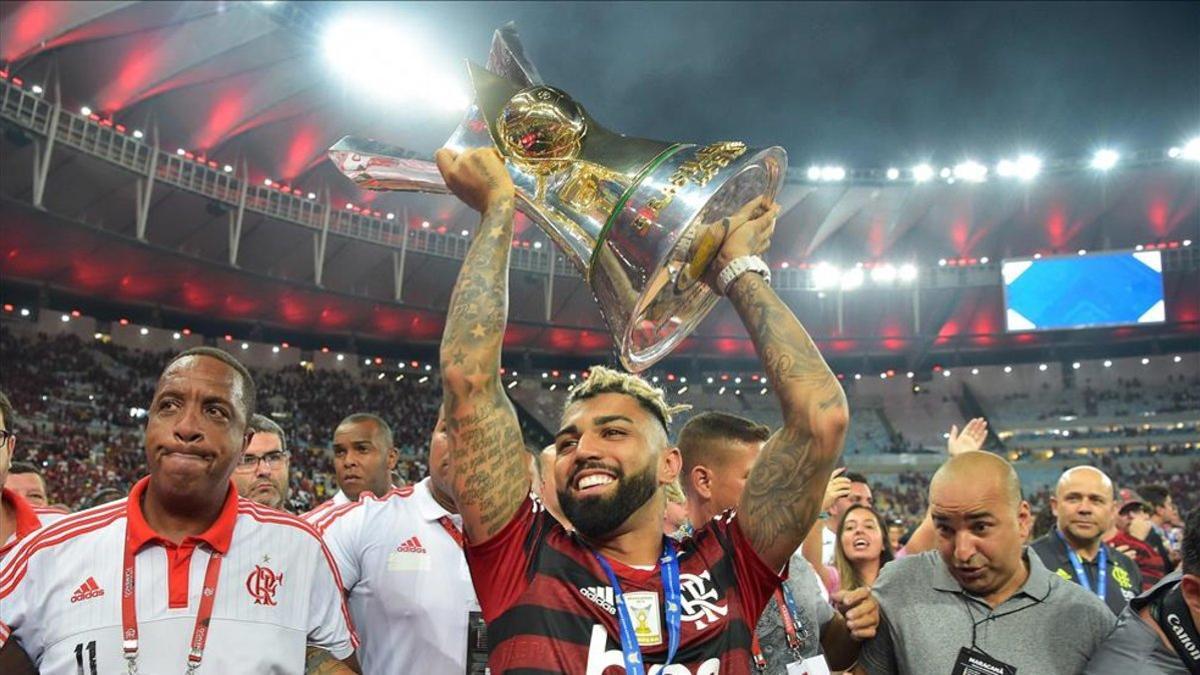 'Gabigol' fue decisivo en la final de Copa Libertadores