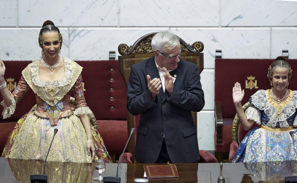 Proclamación de las falleras mayores de Valencia 2017