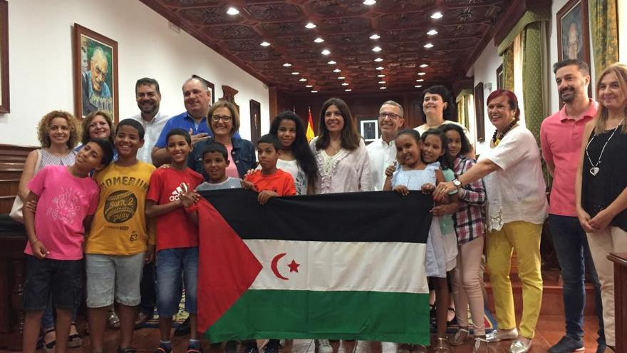Telde ofrece vacaciones a los niños saharauis