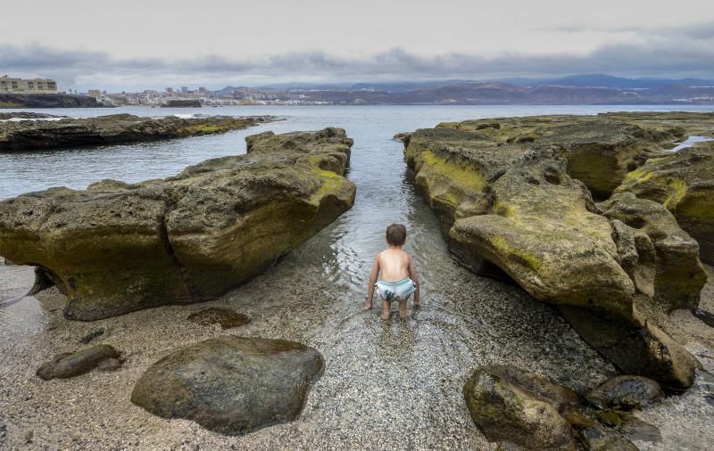 16/08/2018 LAS PALMAS DE GRAN CANARIA. Rincones playeros, Confital. FOTO: J. PÉREZ CURBELO  | 16/08/2018 | Fotógrafo: José Pérez Curbelo