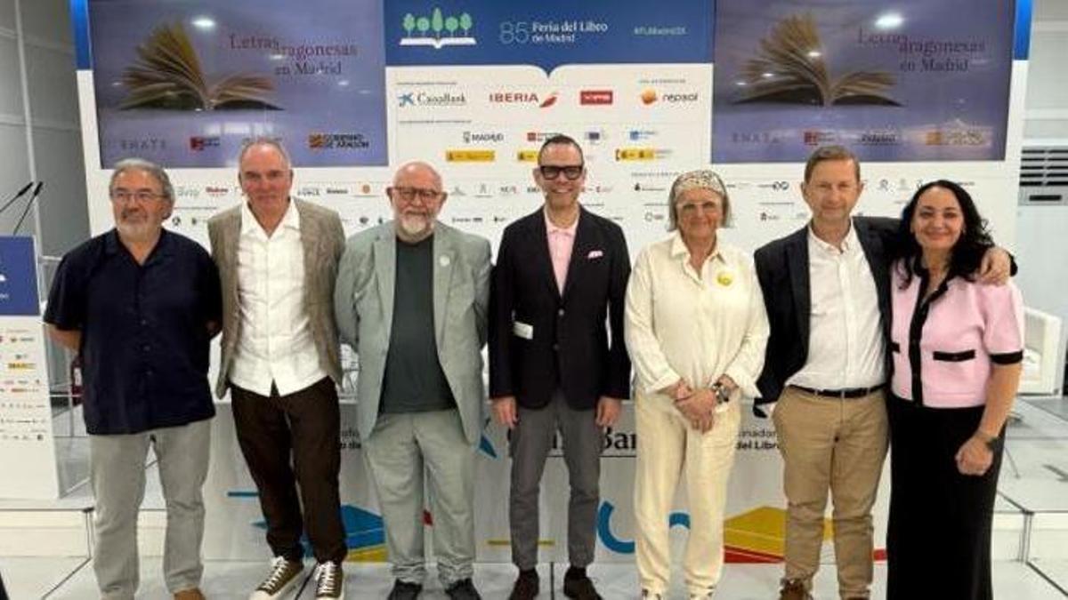 Las letras aragonesas han protagonizado un acto en la Feria del Libro de Madrid.