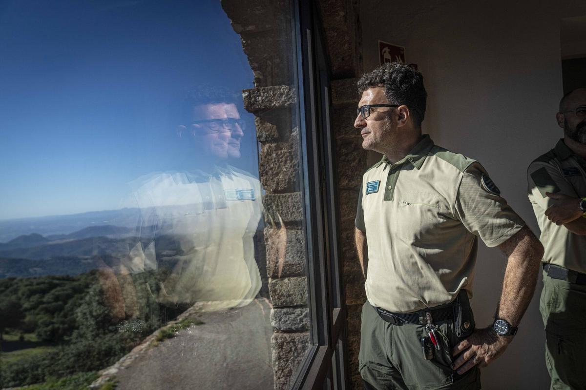 Barcelona, 27/10/2025 La mola. Presentación y visita al nuevo espacio expositivo del conjunto monumental de La Mola, en el Parque Natural de Sant Llorenç del Munt i l’Obac. AUTOR: MANU MITRU