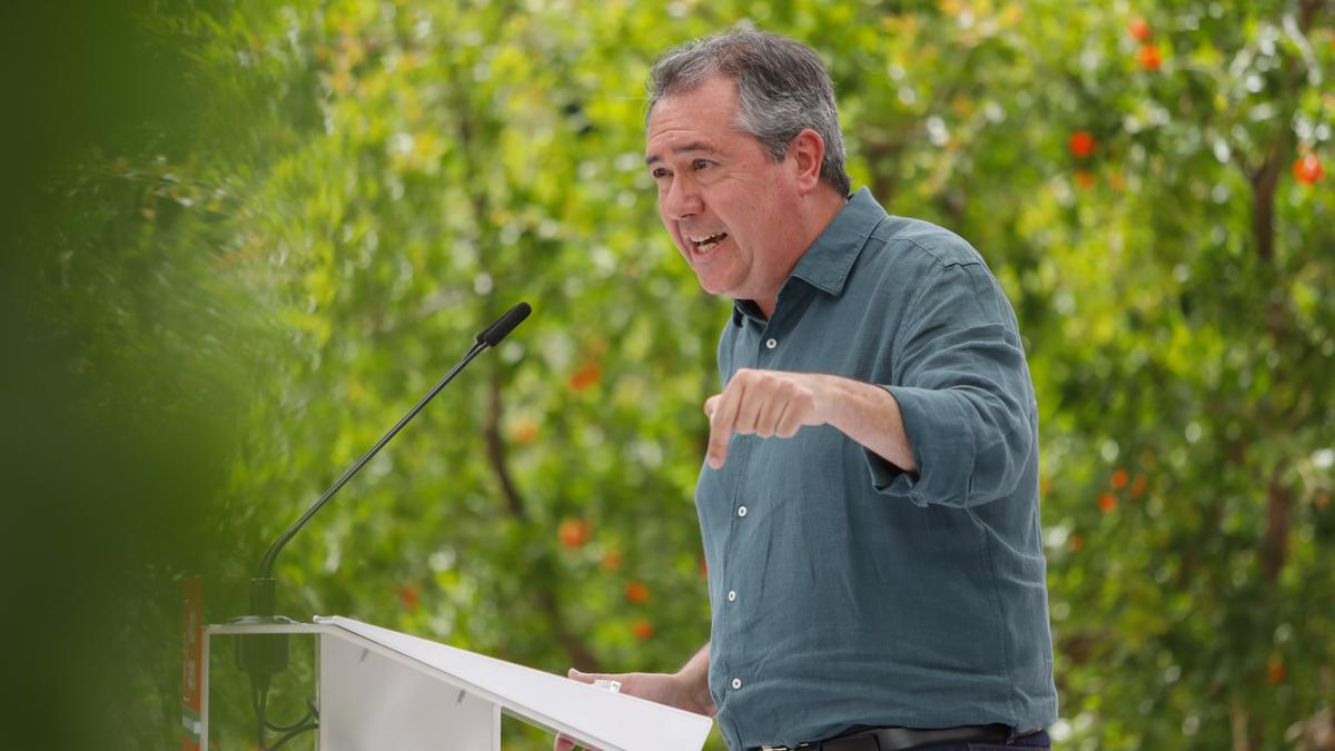 Juan Espadas, durante un acto.