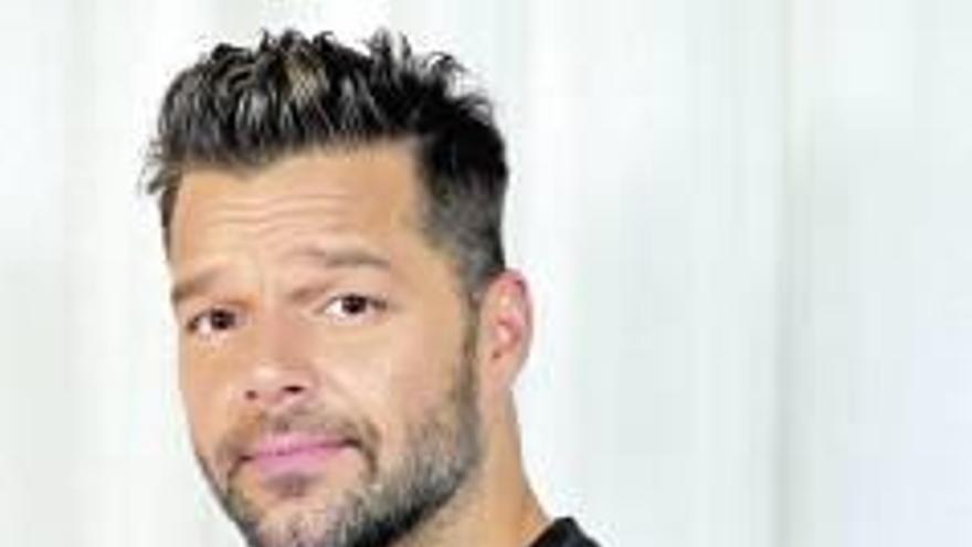 El cantante Ricky Martin actúa en Benidorm.