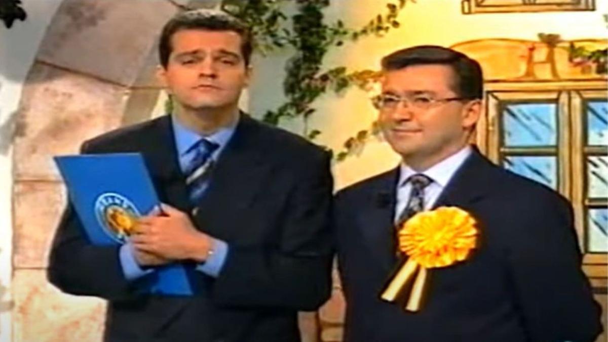 Paulino Rivero, junto a Ramón García