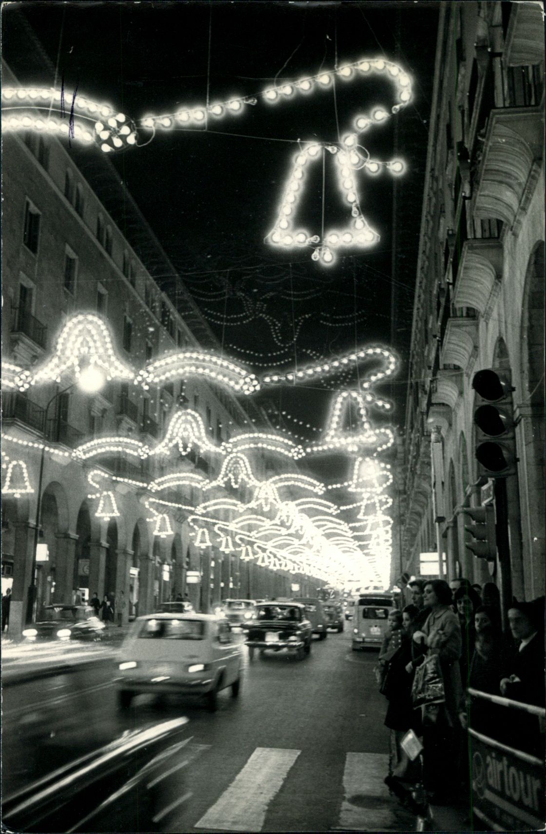 Así eran antes la luces de Navidad de Palma