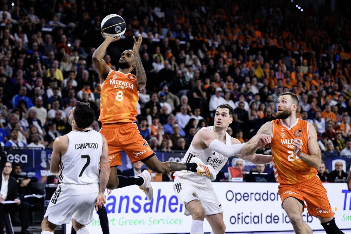 Jean Montero y Mario Hezonja, protagonistas de la semifinal de Copa en el Roig Arena.