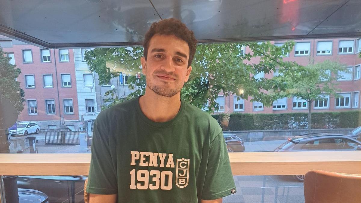 Álex Reyes, en Oviedo