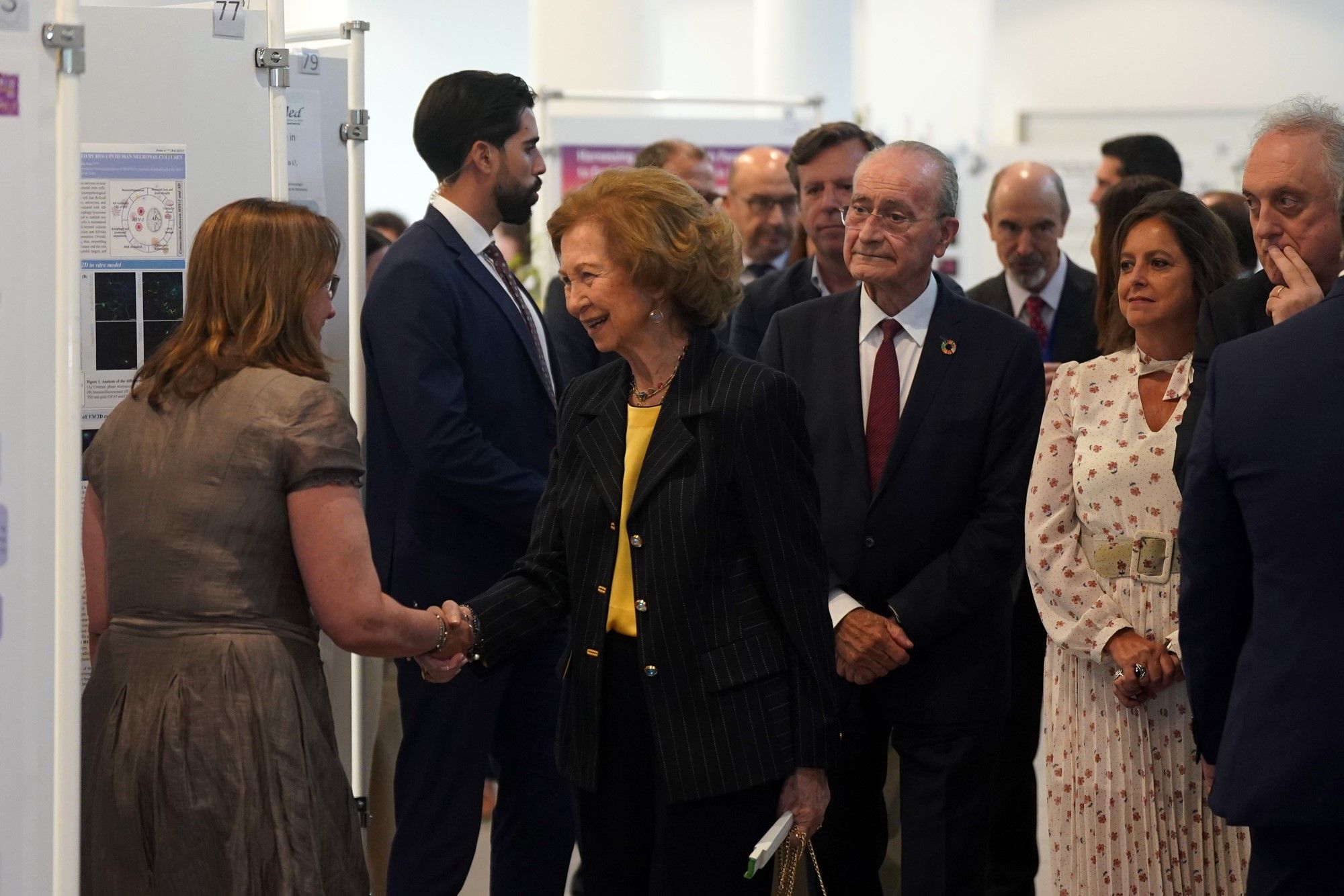 La reina Sofía inaugura en Málaga el Congreso sobre Enfermedades Neurodegenerativas