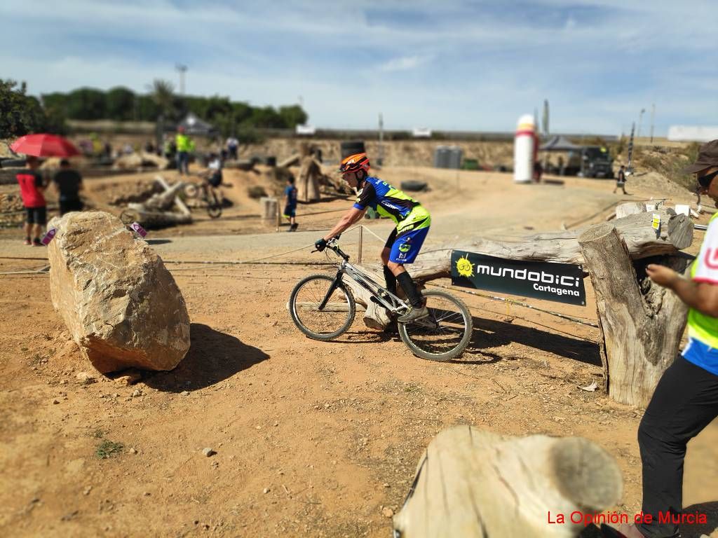 Copa de España de trialbici en el Circuito de Cartagena