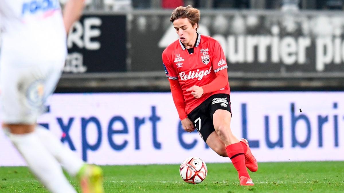 Théo con el Guingamp