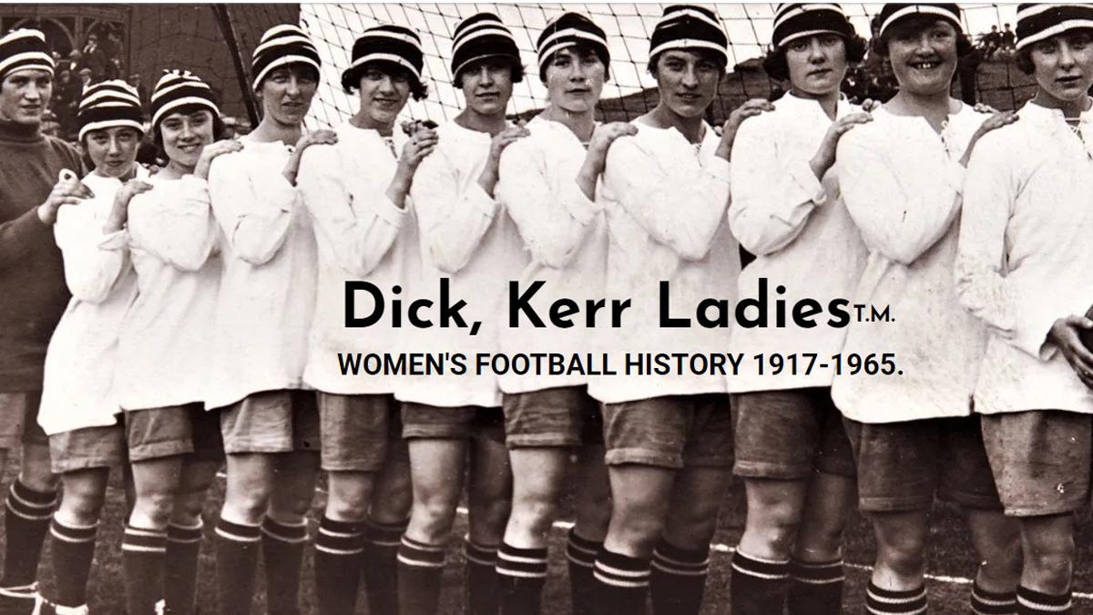 Una imagen del equipo del Dick, Kerr's Ladies