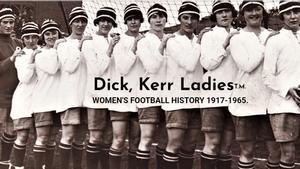 Una imagen del equipo del Dick, Kerrs Ladies