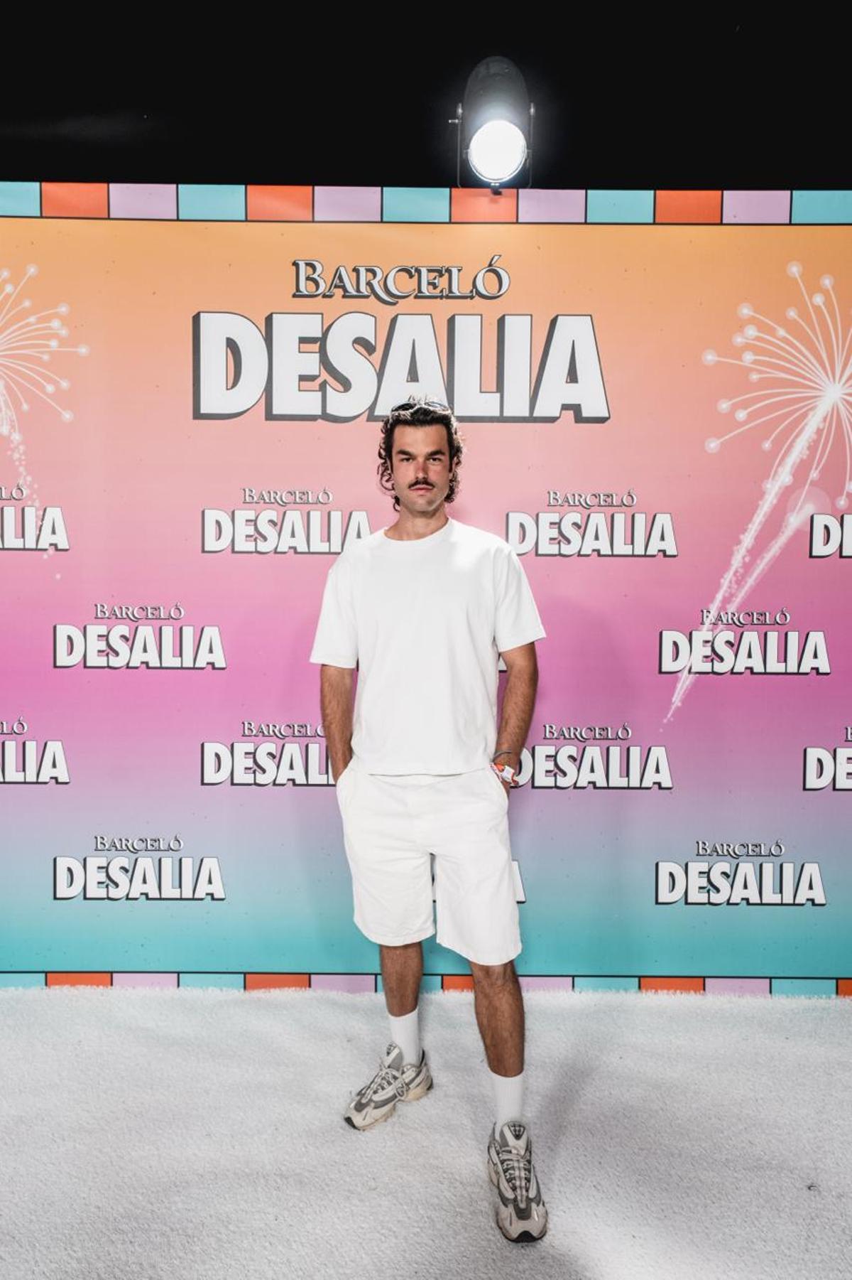 Sergio Bolaños, conocido como Peldanyos, en la noche blanca de Desalia