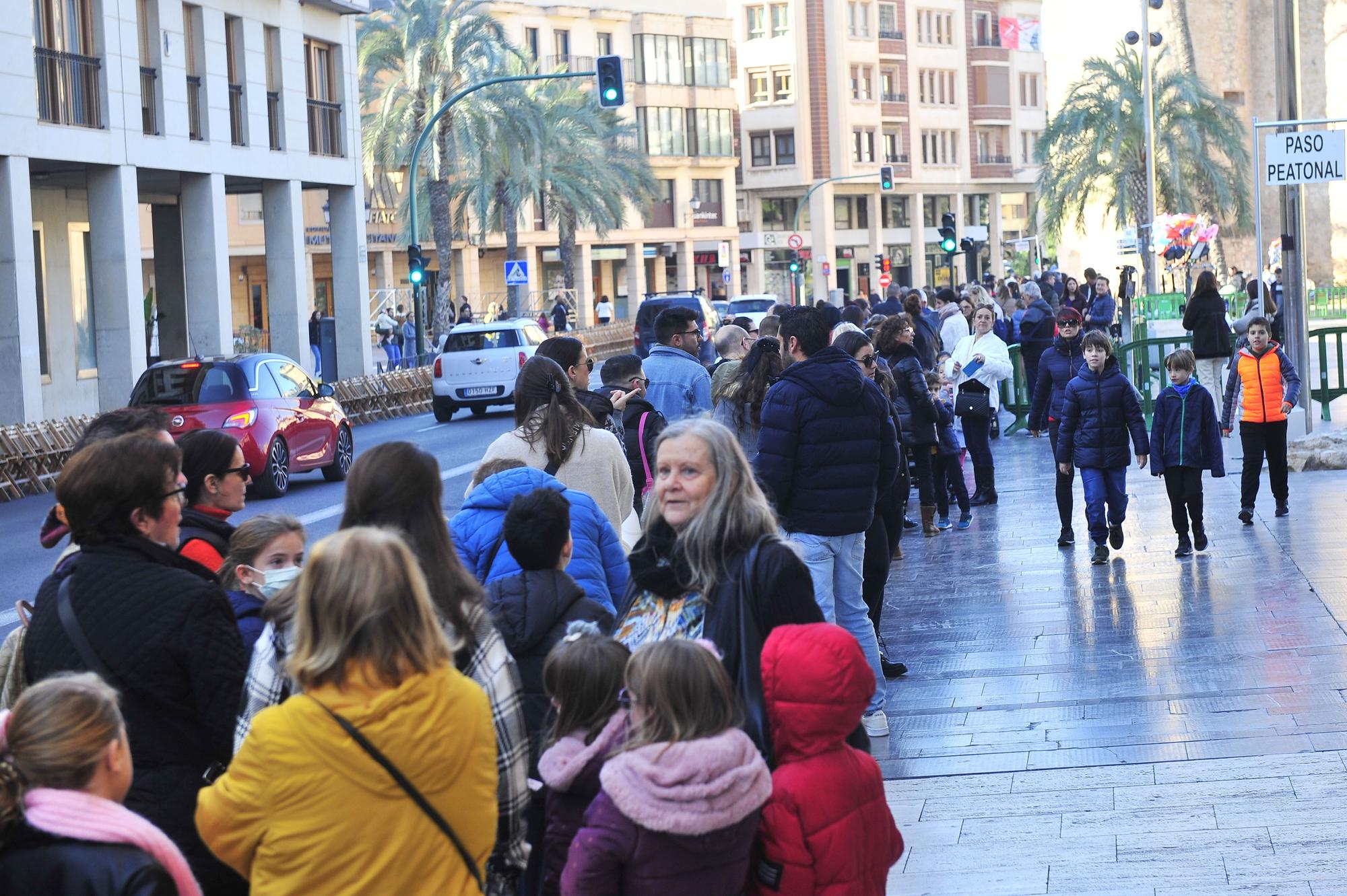 Así han llegado los Reyes Magos a Elche