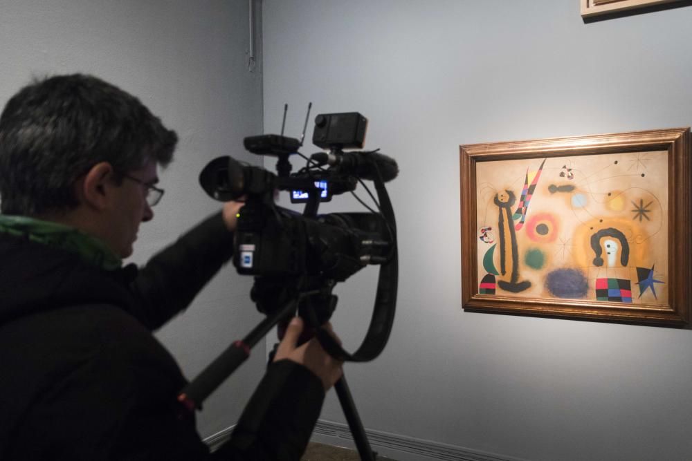 Inauguración de una muestra sobre Miró en el IVAM