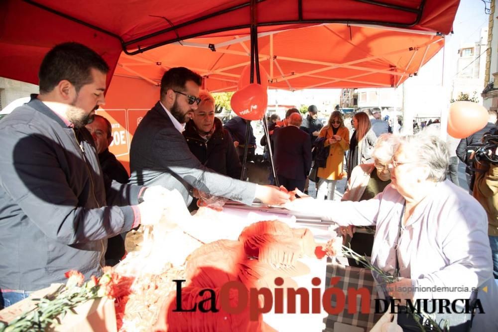 Joaquín López visita Calasparra junto al alcalde J