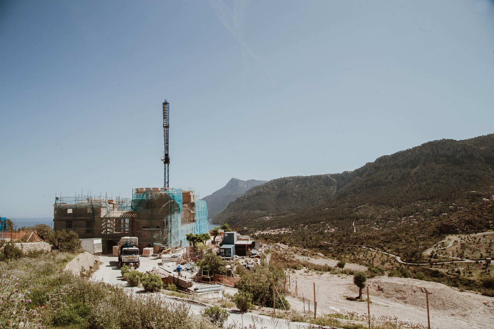 Visita a las obras de Son Bunyola