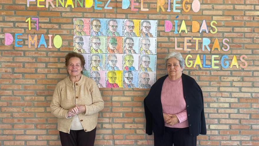 La preparación de la Festa das Letras Galegas.