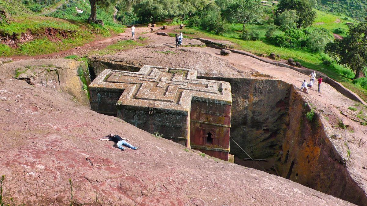 Biet Giyorgis (Lalibela, Etiopía).