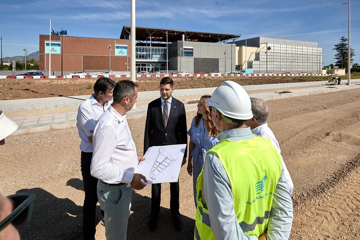 Visita a las obras.