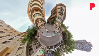 HYPERLAPSE | Visita guiada a la nueva Via Laietana: la reforma, como nunca la habías visto