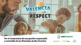 Turisme renueva en Valencia la campaña “weRespect” para fomentar el turismo responsable y sostenible en Viviendas de Uso Turístico