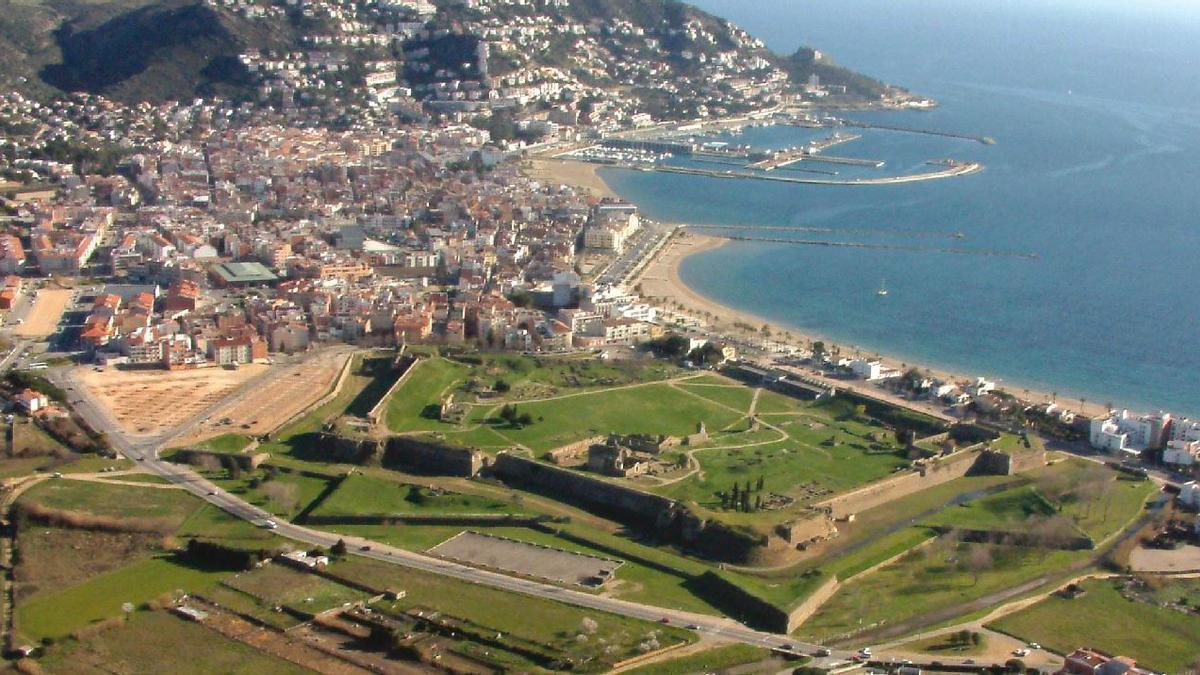 Vista àerea de Roses.