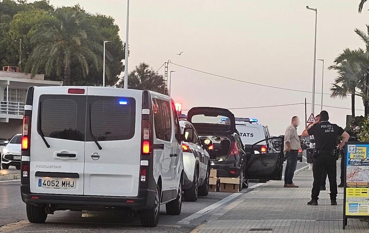La intervención policial ha permitido incautar y sacar del mercado ilegal de la droga una cantidad importante de cocaína