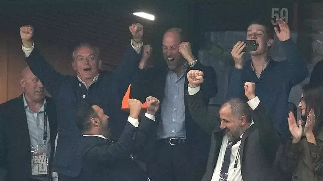 La locura del Príncipe William con el Aston Villa