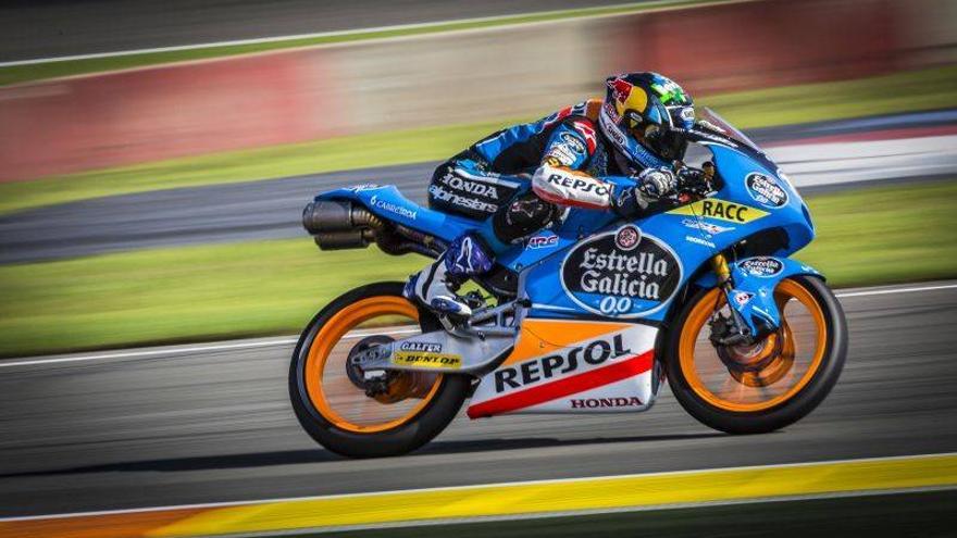 Márquez no se pone nervioso en Valencia