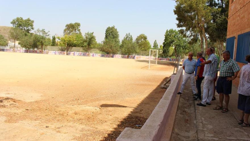 Imagen de un terreno del colegio de El Llano.