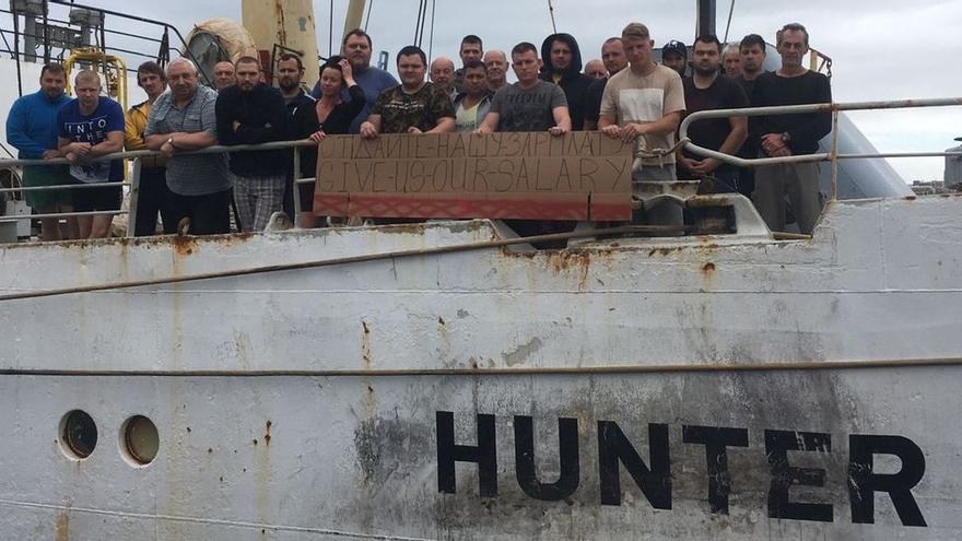 Dos marineros ucranianos piden asilo en Canarias tras ser abandonados por su armador ruso