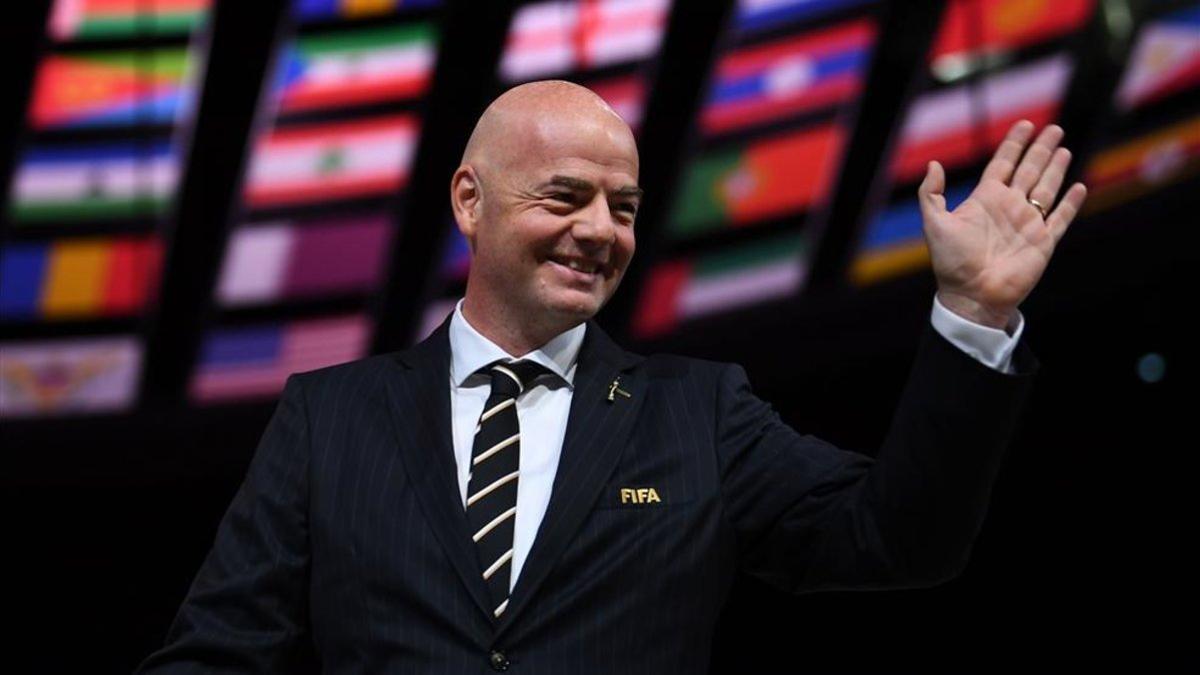 Gianni Infantino, presidente de la FIFA