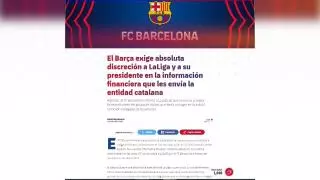 Giro de 180 grados de LaLiga: elimina su comunicado sobre los palcos VIP tras las amenazas del Barça