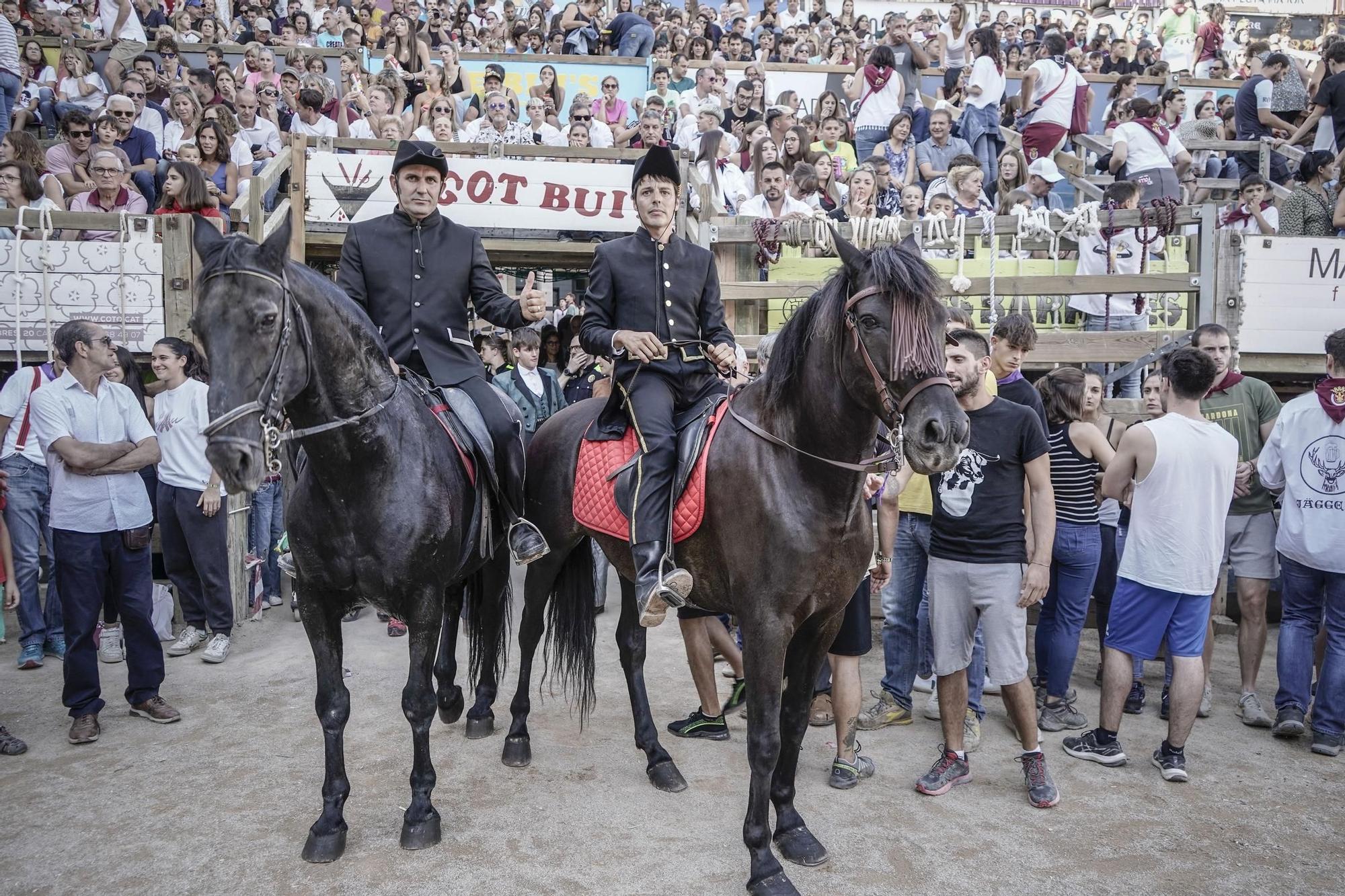 Correde bou de Cardona: imatges de la segona jornada