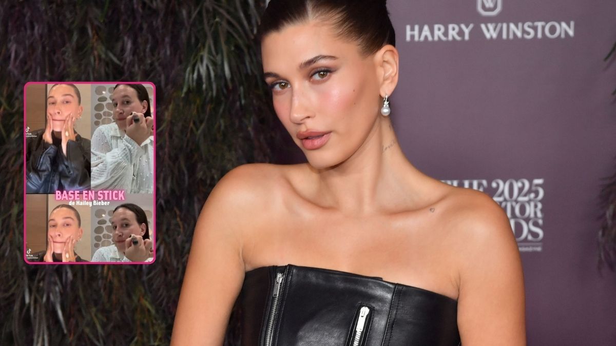 Cómo poner la base de maquillaje en stick como Hailey Bieber