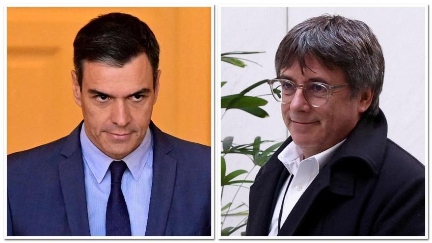 Sánchez y Puigdemont unen sus destinos tras cinco años dándose la espalda
